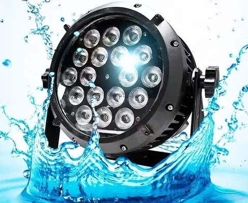 L'extérieur RGBW DMX LED Par Light imperméable à l'eau 18pcs * 10w Pour le mariage