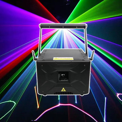 50000 heures de temps lumière laser 10W RGBW Scène RGB Animation DJ Disco lumière