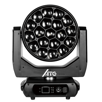 19*30W Grand œil d'abeille tête mobile modèle de lumière de scène professionnelle club de nuit Super Sharpy Beam pour des effets d'éclairage dynamique 600W IP22